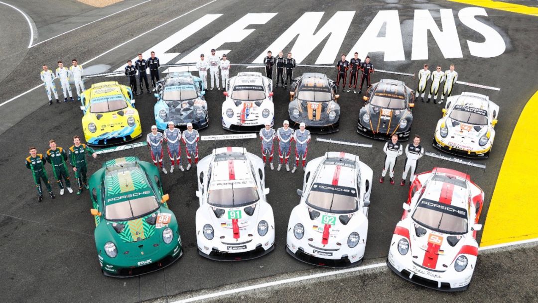 保时捷在勒芒 24 小时耐力赛中取得 GT 组别冠军 Porsche Newsroom CHN